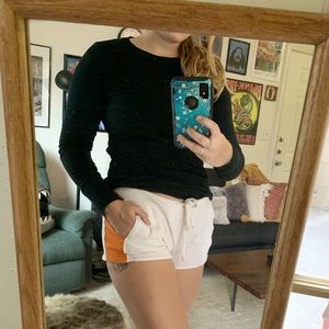 Long-Sleeved Black T-Shirt